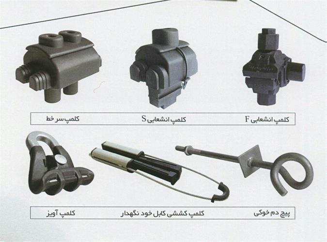 یراق آلات کابل خودنگهدار